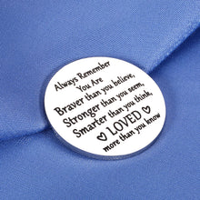 Load image into Gallery viewer, Long Distance Gifts Pocket Hug Token Christmas Gifts for Teenage Girls Boys Birthday Gifts for Friends Female Inspirational Gifts for Women Men Graduation Gifts Bestie Gift Lockdown Coin Double-Sided
