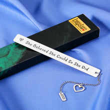 Load image into Gallery viewer, Teen Girl Stocking Stuffers Unique Christmas Gifts for Women Friends Bookmark with Chain Inspirational Book Lovers Gift Ideas for Daughter Birthday Graduation Gifts for Her 2022 Senior Gifts Girls
