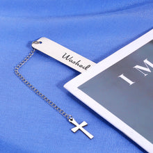 Load image into Gallery viewer, Baptism Gifts for Boys Bookmarks for Girls Christian Gifts for Daughter Son Christening Gifts for Godson Goddaughter Religious Gifts for Kids Confirmation Gifts for Boys Catholic Gifts for Baby Girl
