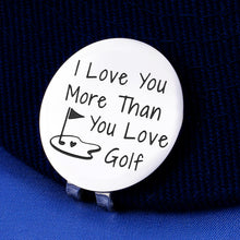 Load image into Gallery viewer, Husband Birthday Gift Golf Ball Marker Christmas Gifts for Husband Stocking Stuffers for Men Couples Gifts for Boyfriend from Girlfriend Husband Gifts from Wife Fiance Gifts for Him Valentines Day
