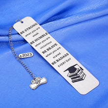 Load image into Gallery viewer, Graduation Gifts 2023 Graduate Bookmark Stocking Stuffers for Men Women Inspirational Gifts for Teens Boys Girls Senior 2023 Gifts for Best Friends Son Daughter Grad Present for Him Her Family Member
