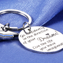 Load image into Gallery viewer, Graduation Gift for High School Graduate Boy Girl Inspirational Keychain for Daughter Son Teenagers College Graduation Gifts for Him Her Women Men Best Friends Senior Prom Homecoming Present
