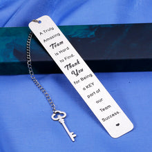 Load image into Gallery viewer, Thank You Gifts for Boss Coworker Leaving Gifts Bookmarks for Women Retirement Gifts for Men Gratitude Gifts for Teacher Appreciation Gifts for Nurse Employee Christmas Gifts for Coworkers in Bulk
