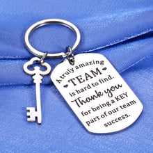 Load image into Gallery viewer, Employee Appreciation Gifts for Coworkers Thank You Gifts Inspirational Keychain for Women Men Team Gifts from Boss Retirement Gifts for Teacher Appreciation Gifts for Nurse Coach Birthday Present
