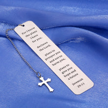 Load image into Gallery viewer, Religious Gifts for Women Men Christian Gifts Inspirational Bible Bookmarks for Book Lovers Graduation Gifts for Daughter Son Baptism Gift Get Well Soon Gifts for Kids Christmas Stocking Stuffers
