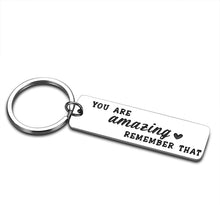 Load image into Gallery viewer, Inspirational Birthday Keychain Gifts for Best Friend BFF Boys Girls Student Graduation Back to School Thank You Gift for Women Men Coworker Retirement Motivational Christmas Present for Daughter Son
