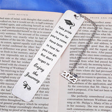 Load image into Gallery viewer, Class of 2023 Graduation Gifts for Her Him Inspirational Bookmarks for Book Lovers Middle High School College Graduation Gifts for Girls Boys Christmas Gifts 2023 Grad Gifts for Women Men Master PHD
