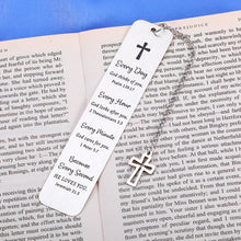 Load image into Gallery viewer, Christian Gifts for Women Men Bible Verse Bookmarks for Book Lovers Religious Gifts for Women Friends Inspirational Gifts for Women Stocking Stuffers for Teens Baptism Gifts for Boys Girls Kids
