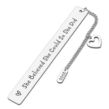 Load image into Gallery viewer, Teen Girl Stocking Stuffers Unique Christmas Gifts for Women Friends Bookmark with Chain Inspirational Book Lovers Gift Ideas for Daughter Birthday Graduation Gifts for Her 2022 Senior Gifts Girls
