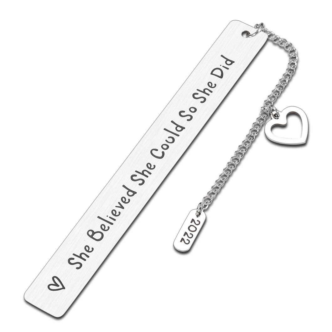 Teen Girl Stocking Stuffers Unique Christmas Gifts for Women Friends Bookmark with Chain Inspirational Book Lovers Gift Ideas for Daughter Birthday Graduation Gifts for Her 2022 Senior Gifts Girls