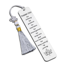 Load image into Gallery viewer, Employee Appreciation Gifts Bulk Thank You Bookmarks for Women Leader Mentor Boss Gifts for Men Christmas Gifts for Coworkers Leaving Going Away Retirement Gifts for Teacher Coach Birthday Gifts
