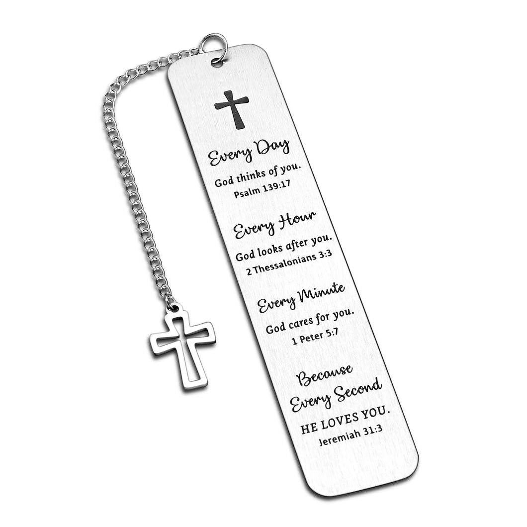 Christian Gifts for Women Men Bible Verse Bookmarks for Book Lovers Religious Gifts for Women Friends Inspirational Gifts for Women Stocking Stuffers for Teens Baptism Gifts for Boys Girls Kids