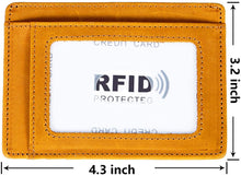 Load image into Gallery viewer, Minimalist Slim Wallet RFID Front Pocket for Son Christmas Birthday Gifts from Dad Father to Step Son Teen Boys Graduation Valentines Day Love You Business Credit Card Holder Card Case Holder Leather
