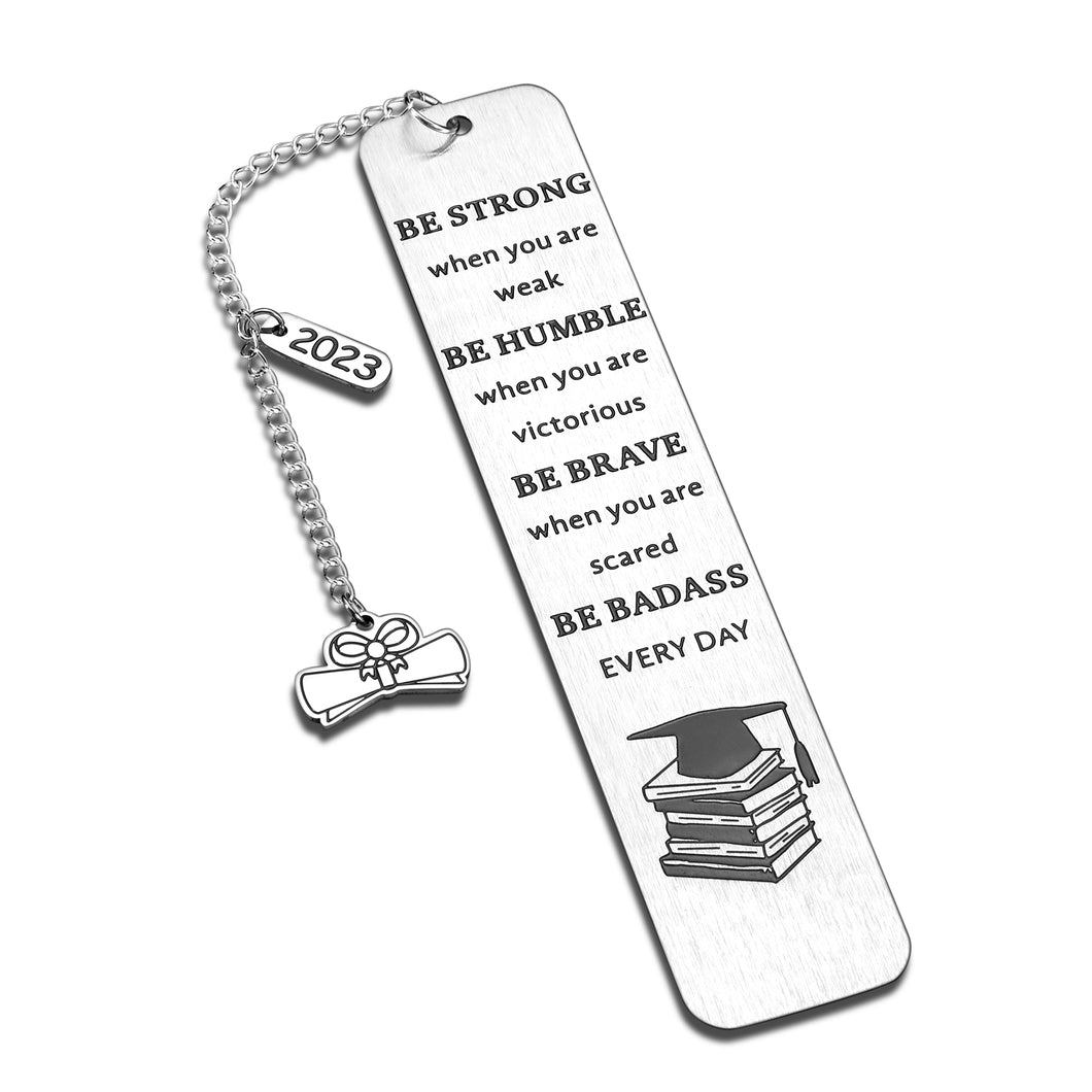 Graduation Gifts 2023 Graduate Bookmark Stocking Stuffers for Men Women Inspirational Gifts for Teens Boys Girls Senior 2023 Gifts for Best Friends Son Daughter Grad Present for Him Her Family Member