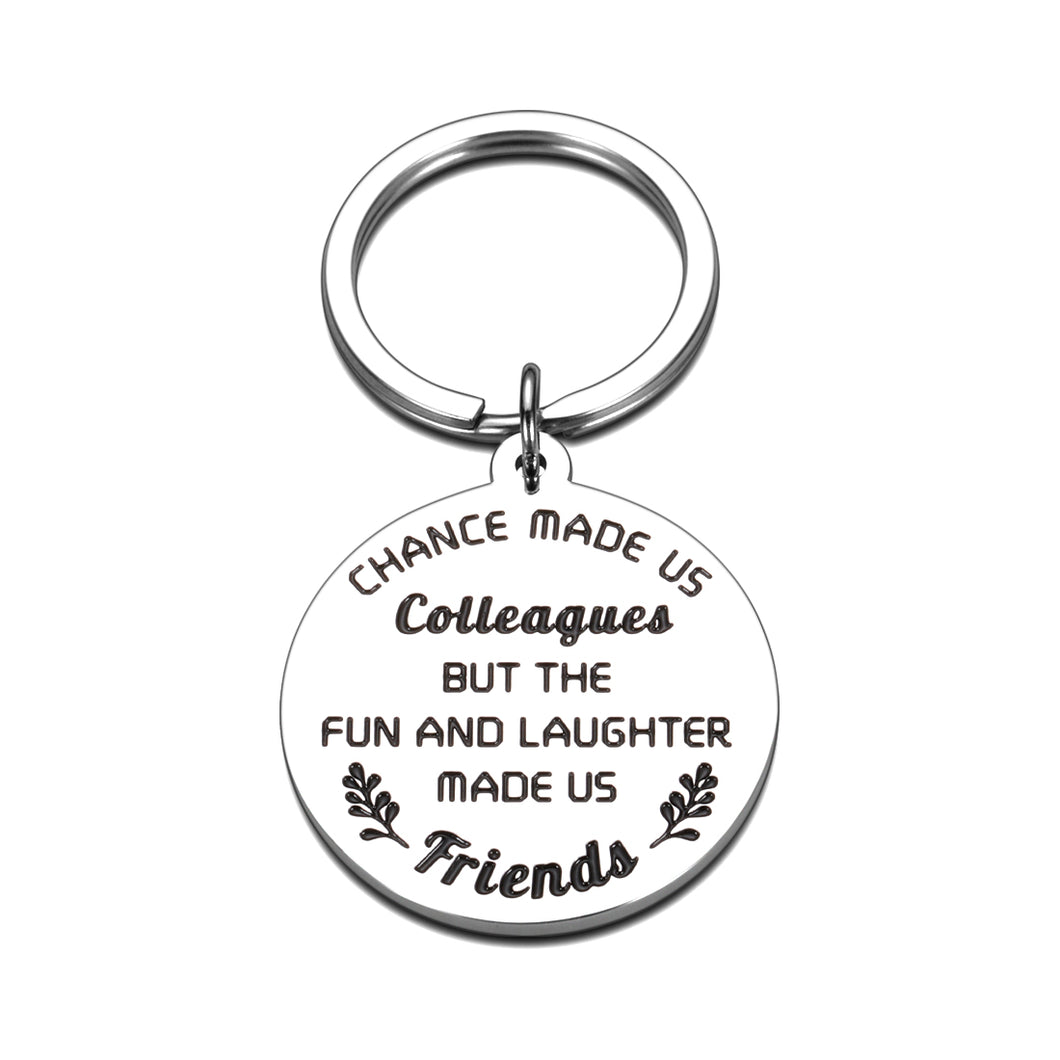 Colleague to Friend Gifts for Women Birthday Keychain Going Away Gift for Coworker Leaving Gifts for Men Employee Appreciation Present for Work Best Friend to Friend Gifts Goodbye Farewell Retirement