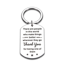 Load image into Gallery viewer, Thank You Gifts for Women Men Keychain Retirement Gifts for Boss Male Female from Employee Appreciation Gifts Birthday Going Away Gift for Coworker Leaving Gifts Idea for Teacher Office Inspirational

