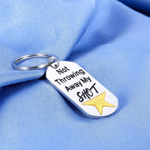 Load image into Gallery viewer, Hamilton Musical Merchandise Inspirational Valentines Fans Gifts Keychain for Teen Girls Not Throwing Away My Shot Broadway Theater Inspired Keychains for Women Men Kids Children Birthday Graduation
