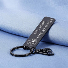 Load image into Gallery viewer, New Home KeyChain First Time Rental House Congrats Housewarming Thanksgiving Gift New Adventure for Moving in Homeowner Client Buyer Graduate Kid Neighbor Lover Christmas Valentines Day
