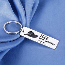 Load image into Gallery viewer, Best Friend Birthday Gifts for Women Schitts C Inspired Keychain Valentines Gift for Lover Couple Boyfriend Girlfriend Birthday Him Her BFF Friendship Inspirational Love That Journey for Me Keyring
