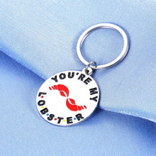 Load image into Gallery viewer, Boyfriend Girlfriend Valentines Day Gifts Couple Christmas Keychain for Boys Girls Fiance Fiancee Anniversary for Women Birthday You’re My Lobster Friends TV Show Inspired Key Chain for Best Friend
