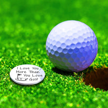 Load image into Gallery viewer, Husband Birthday Gift Golf Ball Marker Christmas Gifts for Husband Stocking Stuffers for Men Couples Gifts for Boyfriend from Girlfriend Husband Gifts from Wife Fiance Gifts for Him Valentines Day
