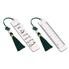 Load image into Gallery viewer, Thank You Gifts for Women Coworkers Bookmarks for Book Lovers Gift for Teachers Appreciation from Student Senior 2022 Back to School Gifts for Kids Christmas Gifts for Teen Boys Girls Birthday Present
