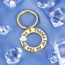 Load image into Gallery viewer, Naughty Boyfriend Christmas Gifts Funny Anniversary Keychain for Husband Hubby Men Him Valentines Day from Girlfriend Wife Women Her Birthday Thanks for All The Org Gag Gift Keychain
