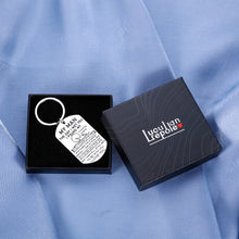Load image into Gallery viewer, My Man Keychain Boyfriend Husband Christmas for Him Anniversary Valentines Fiance Groom Wedding for Hubby Birthday Thanksgiving from Girlfriend Wife The Day I Met You I Love You Couple Keychains
